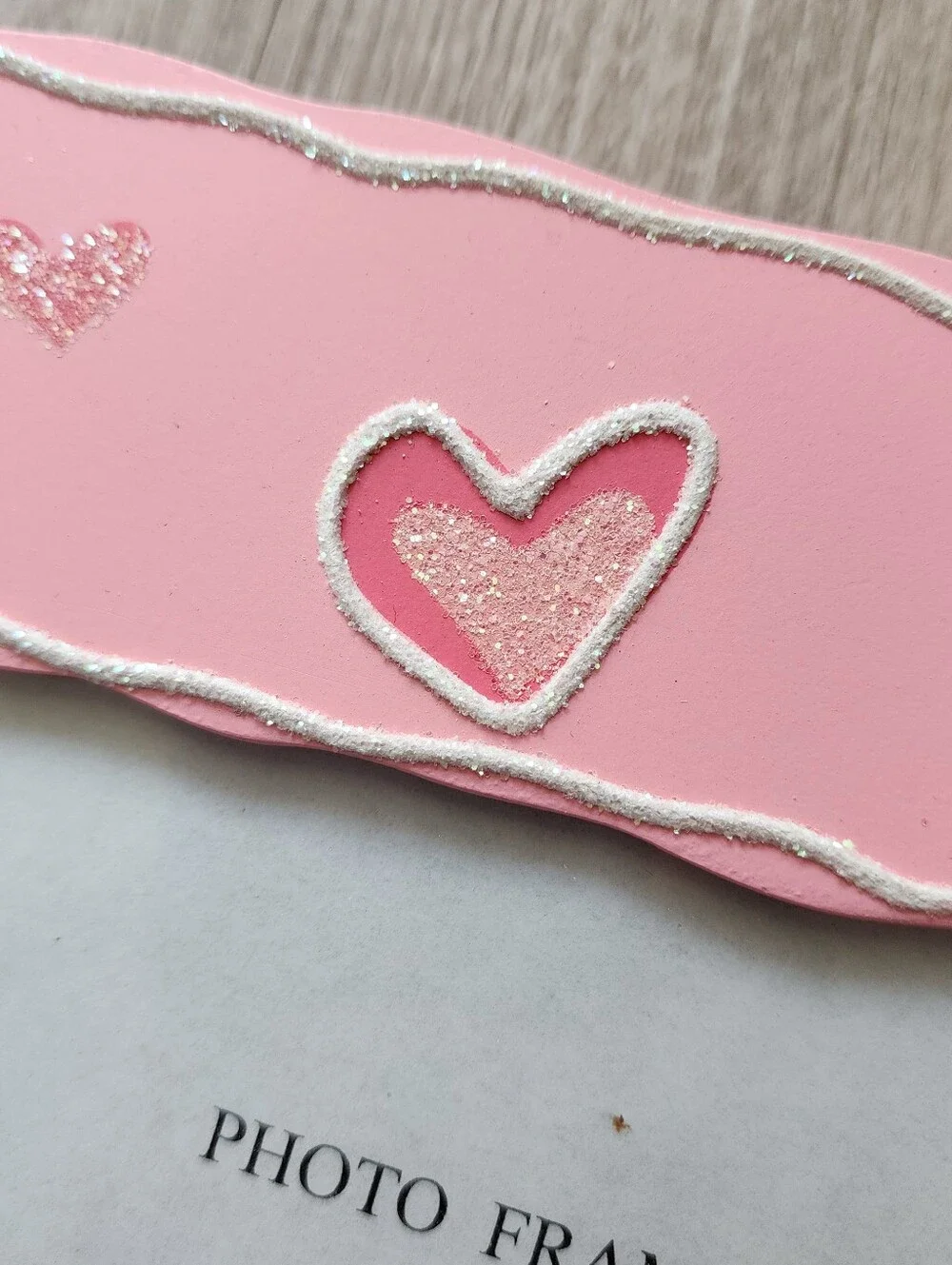 Valentine's Day Pink Cupcake 4x6 Photo Frame 